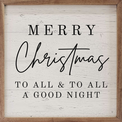 Merry Christmas To All