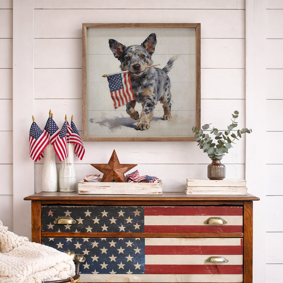 Patriotic Pets Blue Heeler