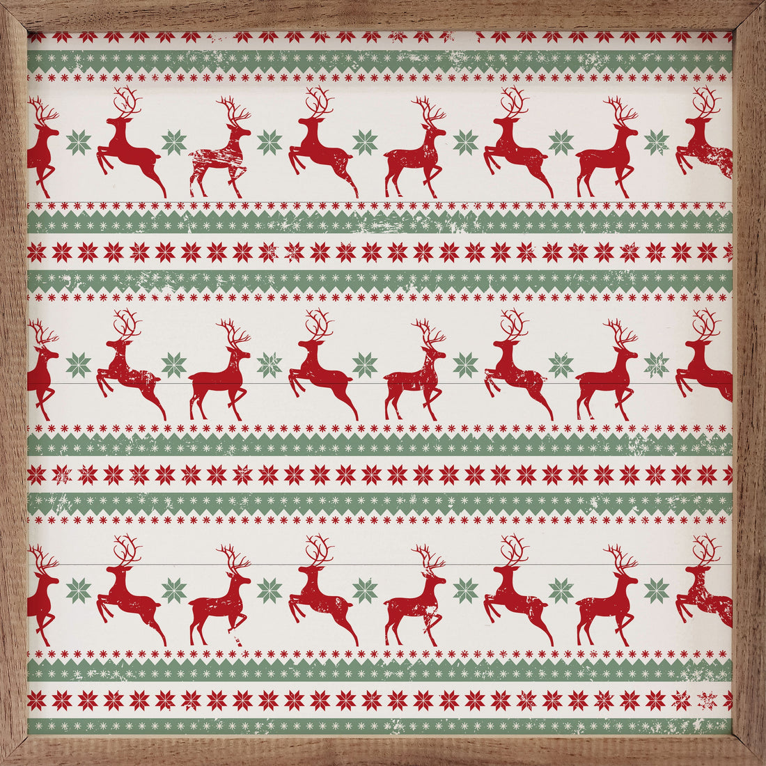 Pattern Christmas Reindeer