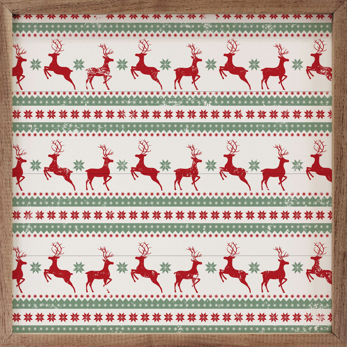 Pattern Christmas Reindeer