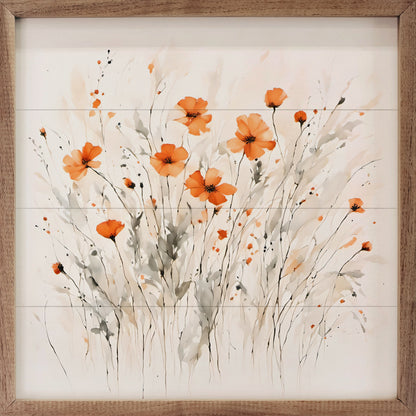 Pretty Orange Flowers