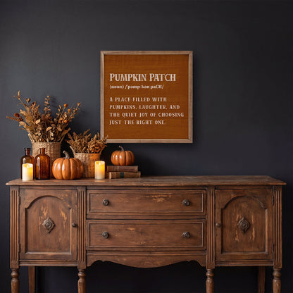 Pumpkin Patch Definition