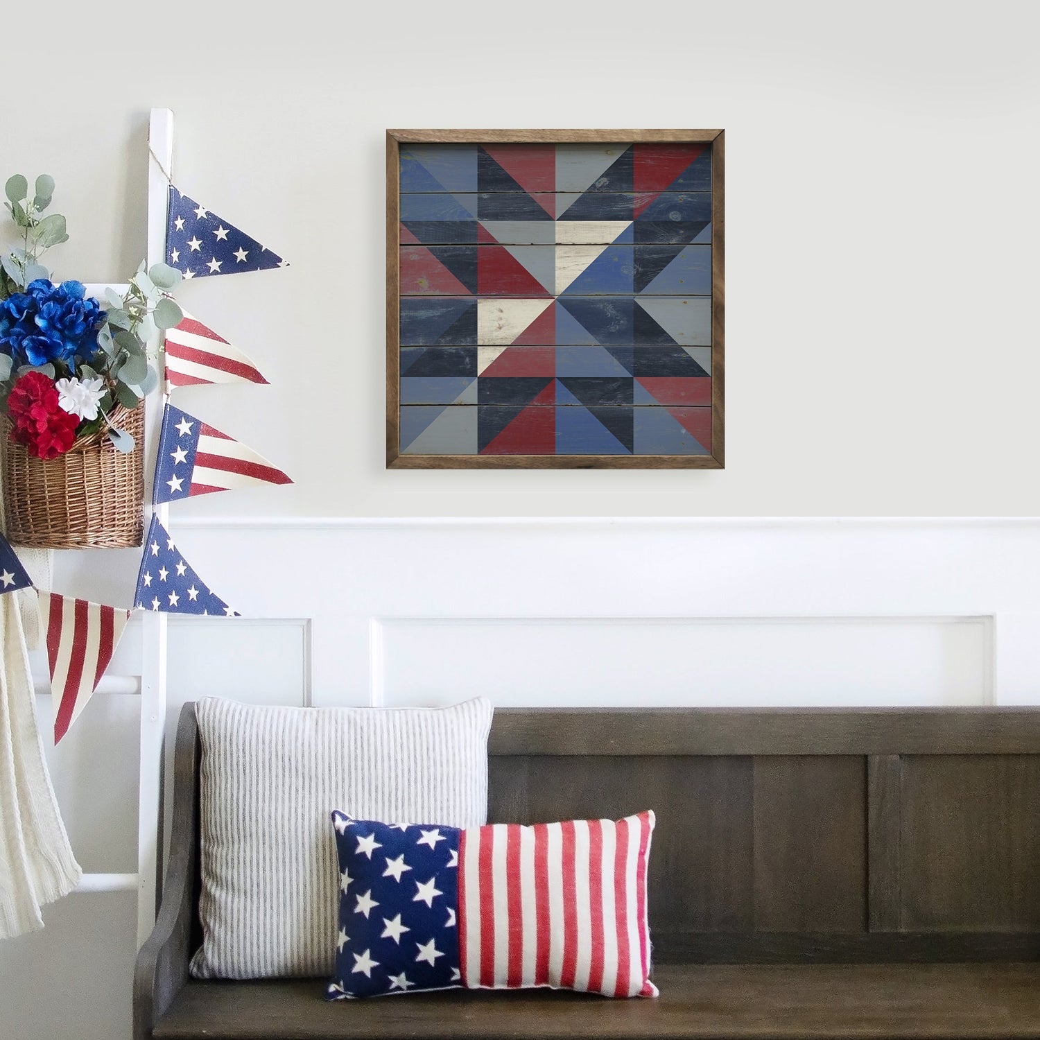 Quilt Festive Americana Star