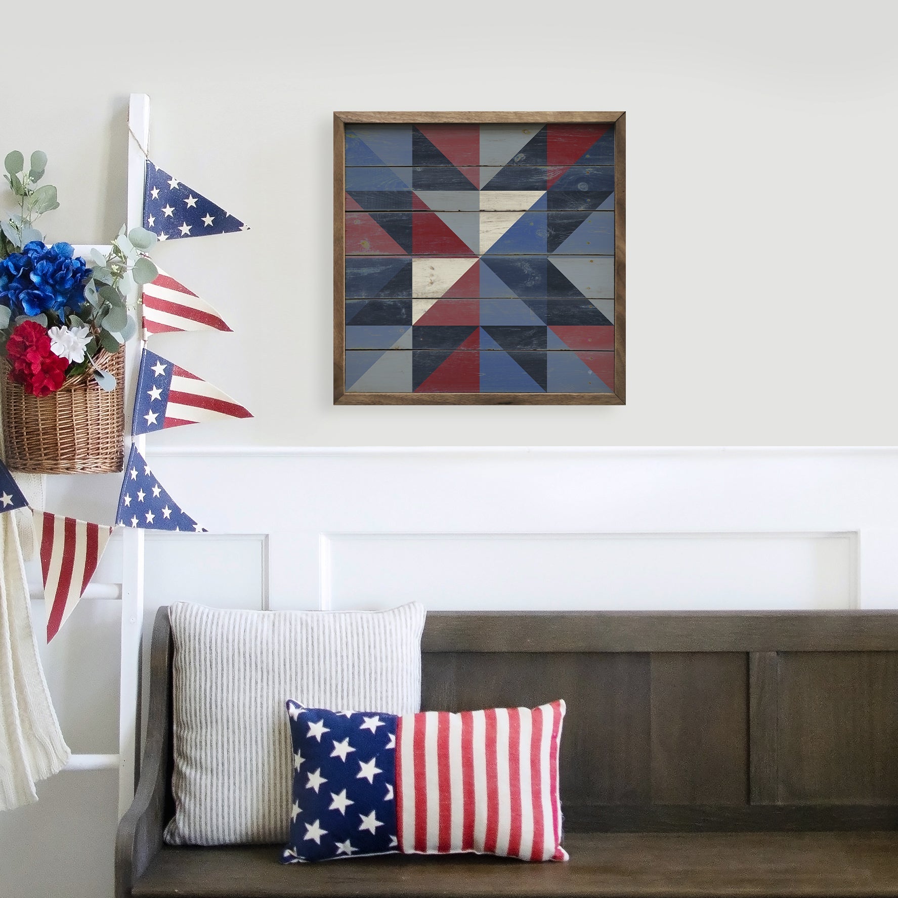 Quilt Festive Americana Star