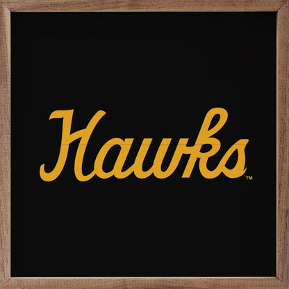 Retro Script Nickname University Of Iowa Black