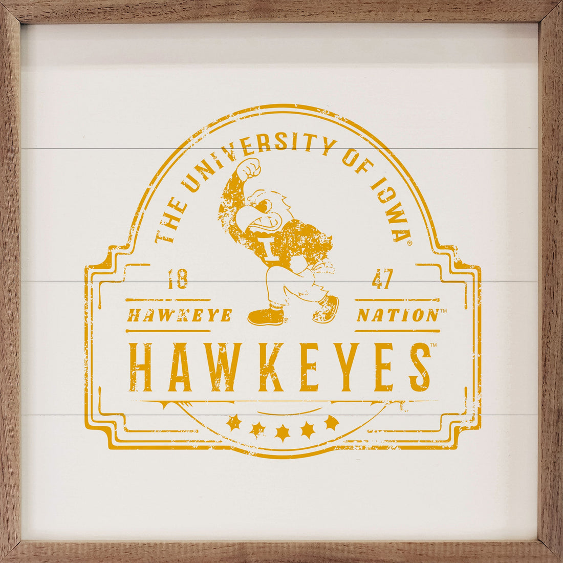 Vintage Stamp Univeristy Of Iowa