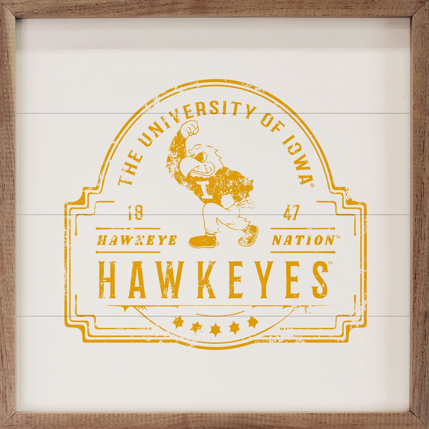 Vintage Stamp Univeristy Of Iowa