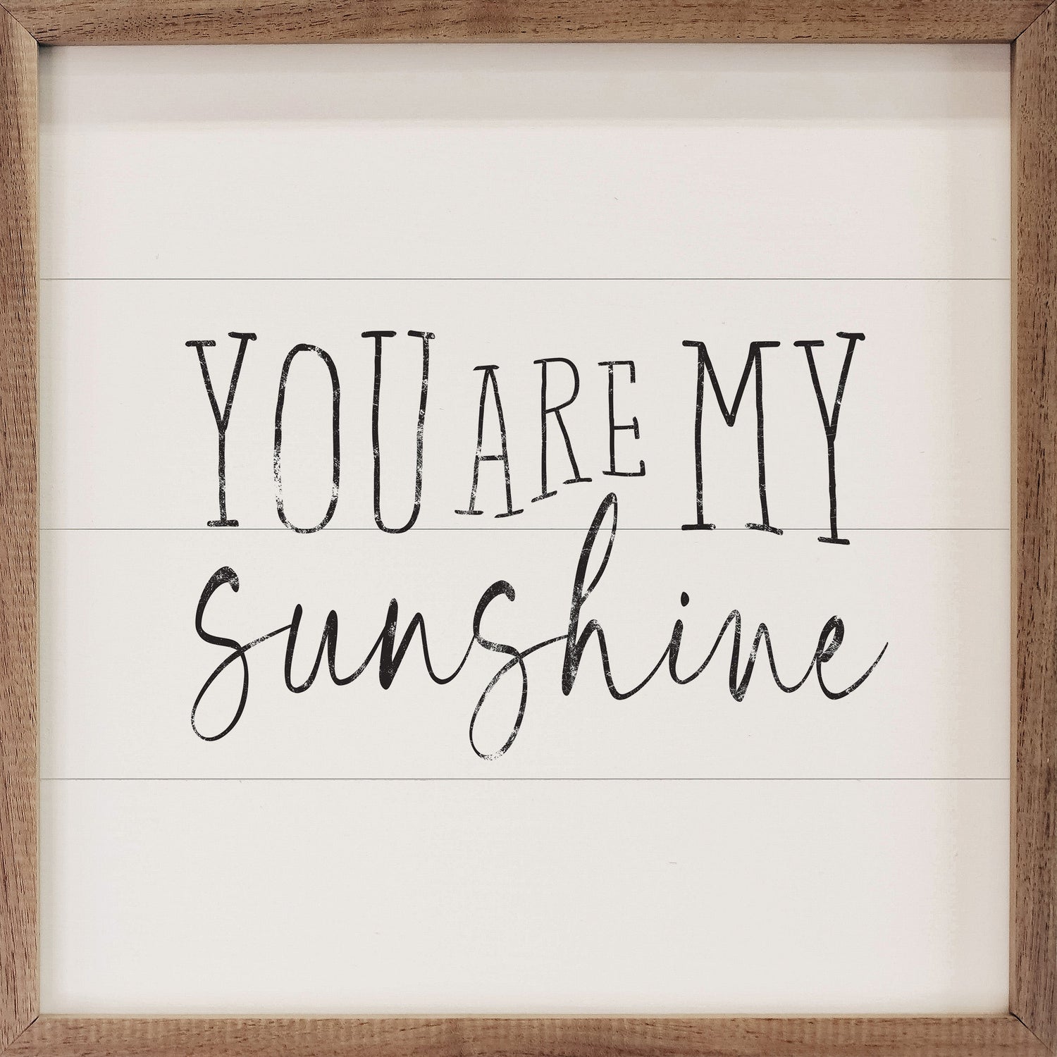 You Are My Sunshine White