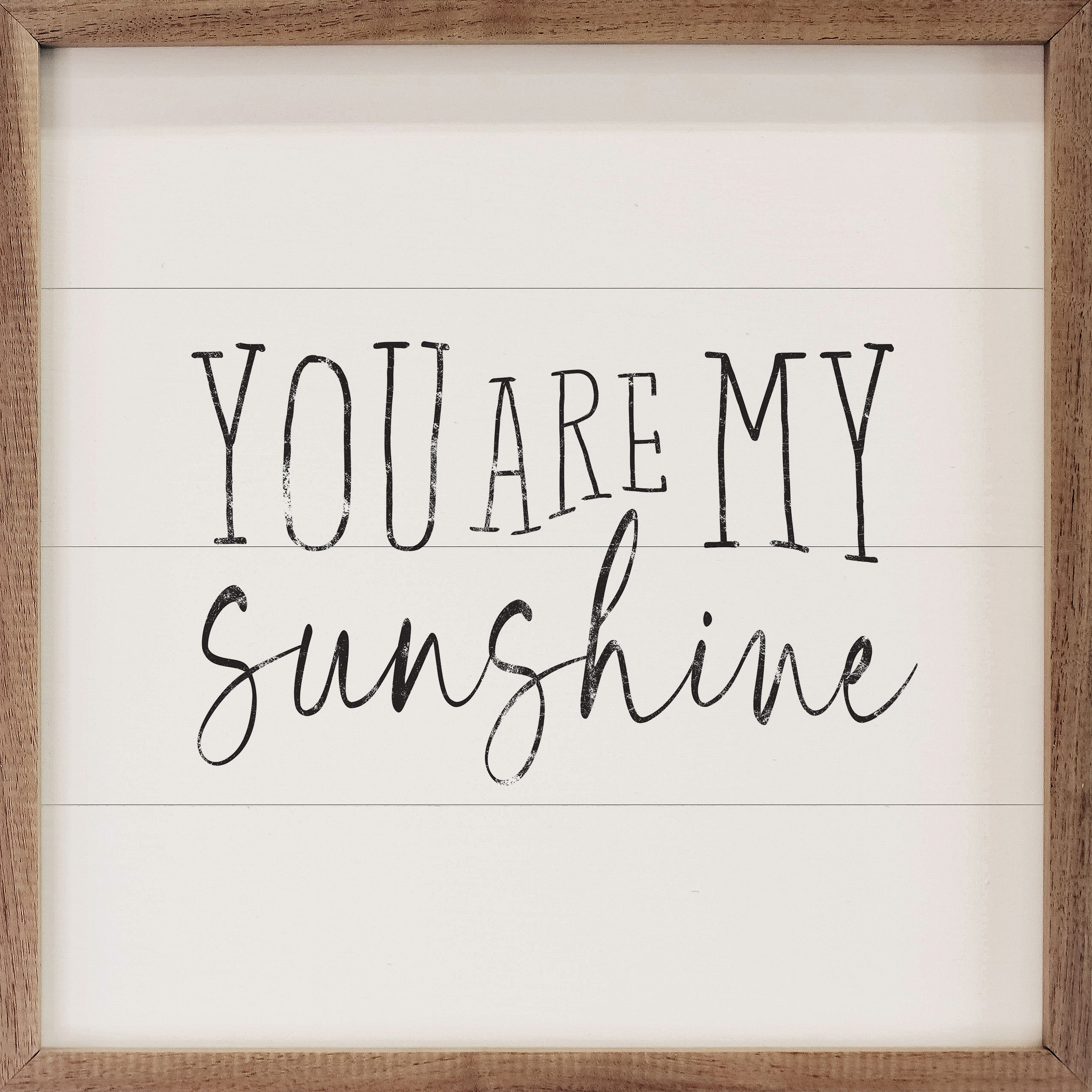 You Are My Sunshine White