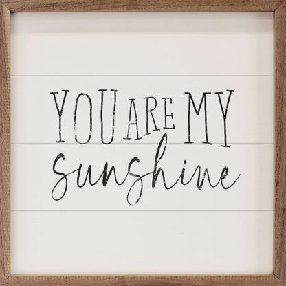 You Are My Sunshine White