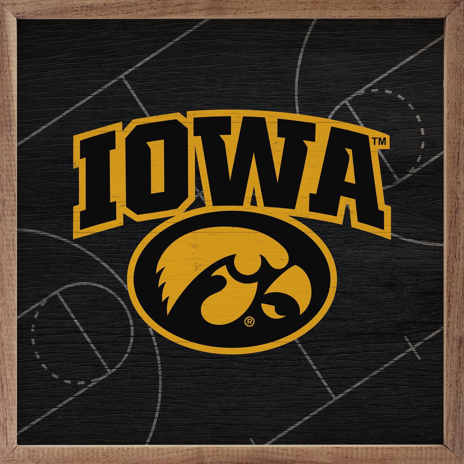 Black Basketball Court University Of Iowa