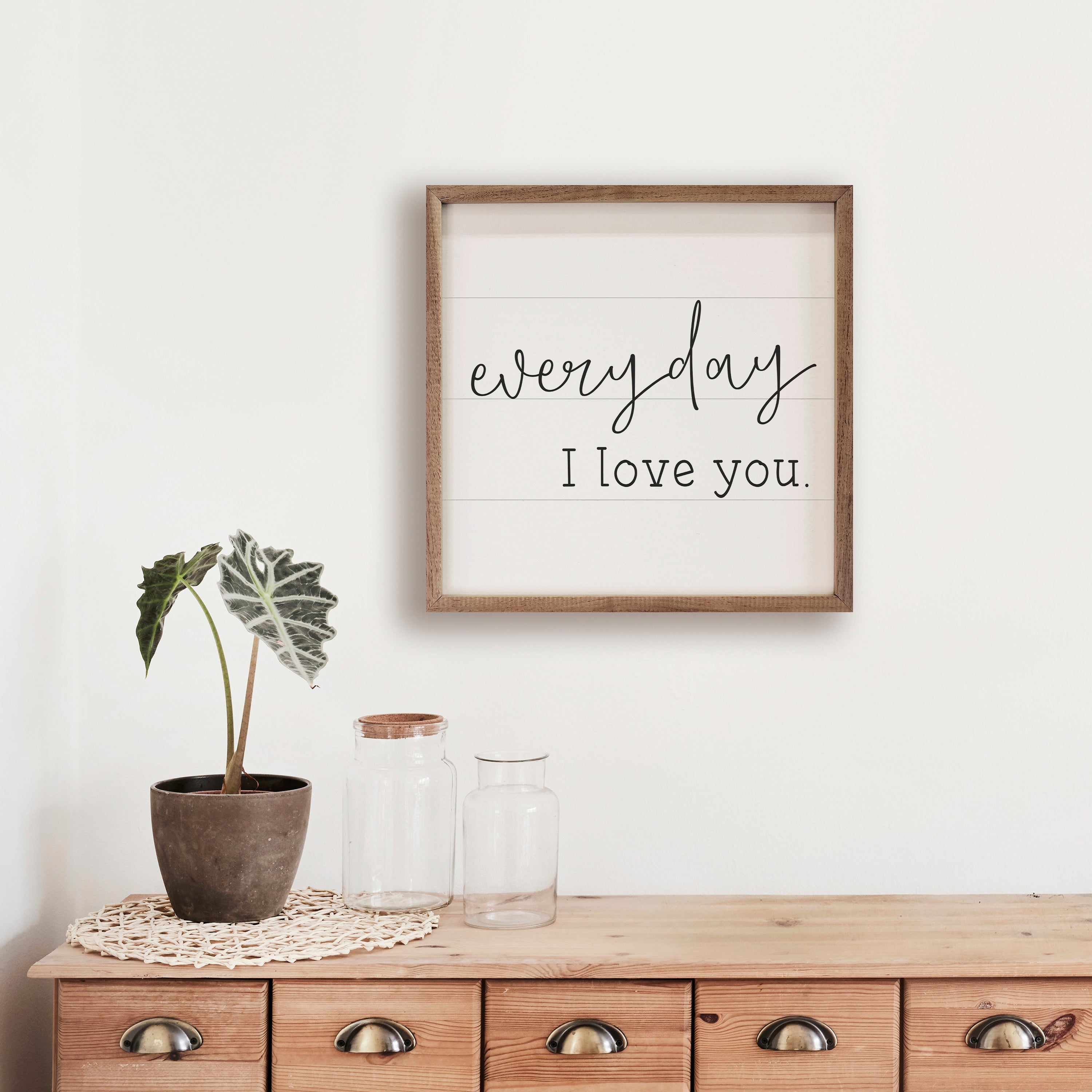 Everyday I Love You White