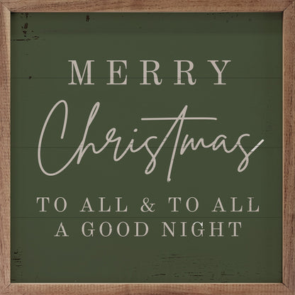 Merry Christmas To All