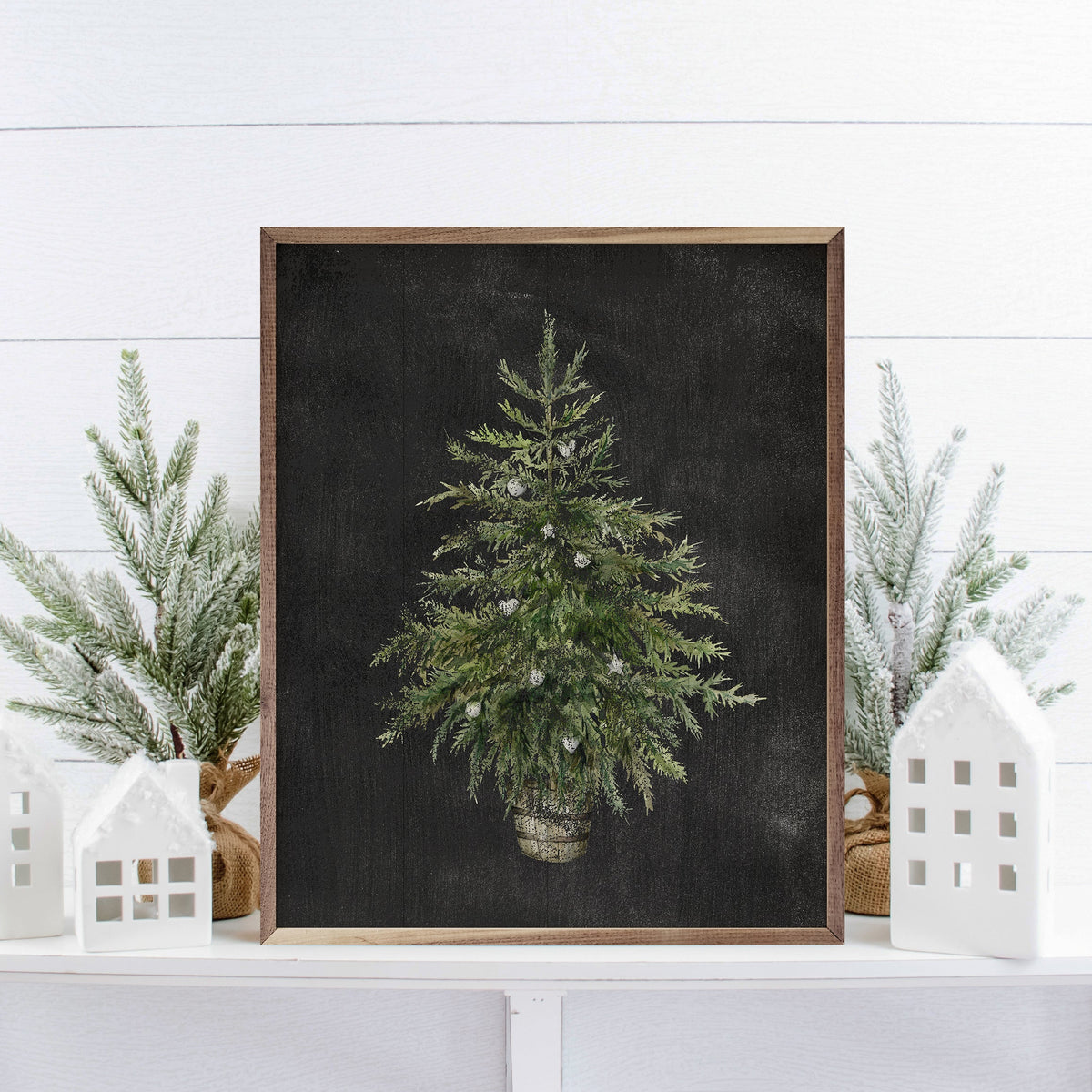 Christmas Tree Black