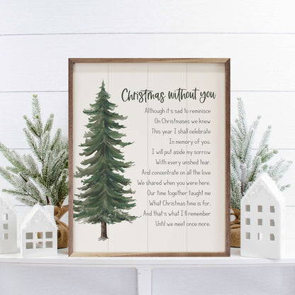 Christmas Without You White