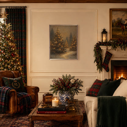 Lantern Glow Christmas Trees