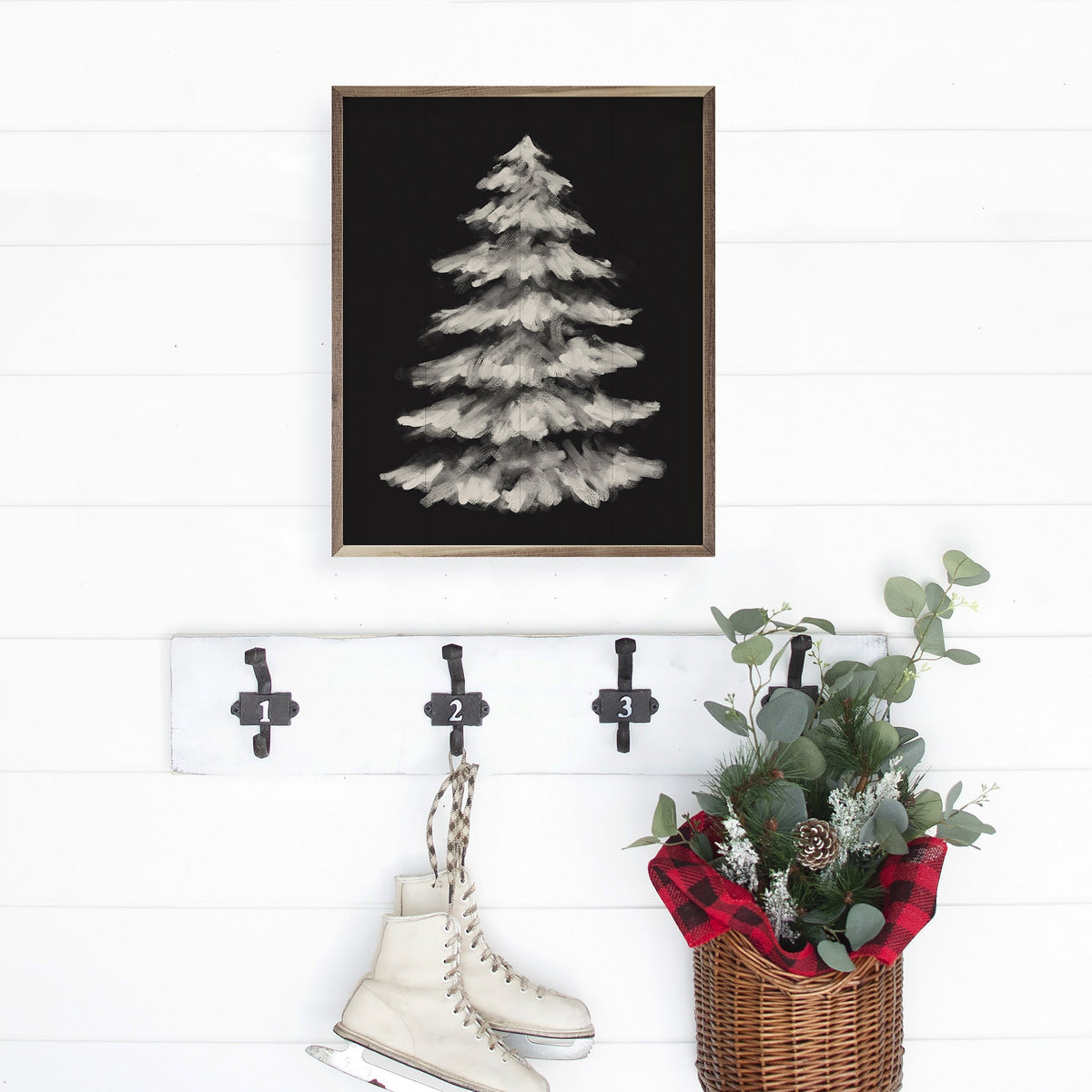 Moody Christmas 2 Tree By Emily Wood