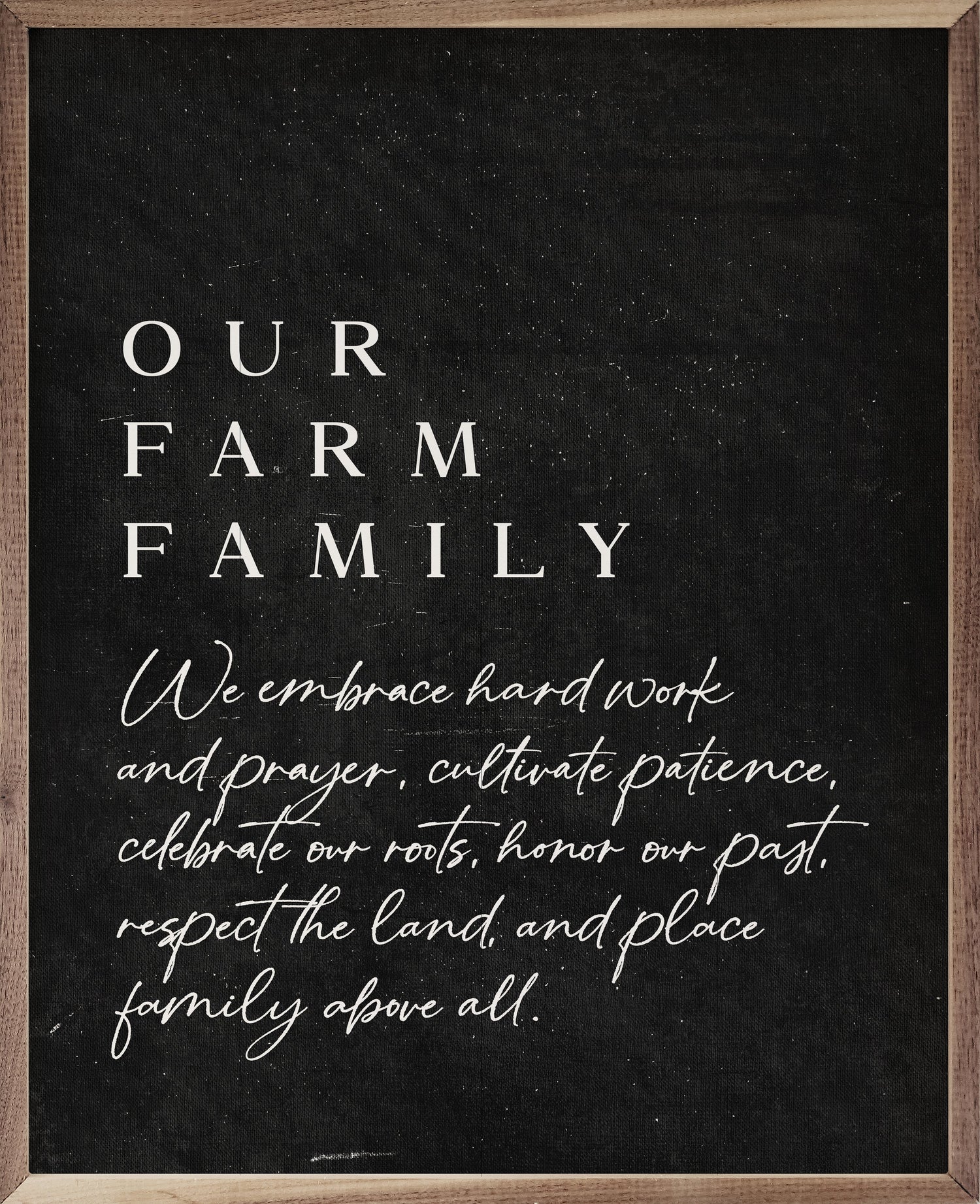 Our Farm Family