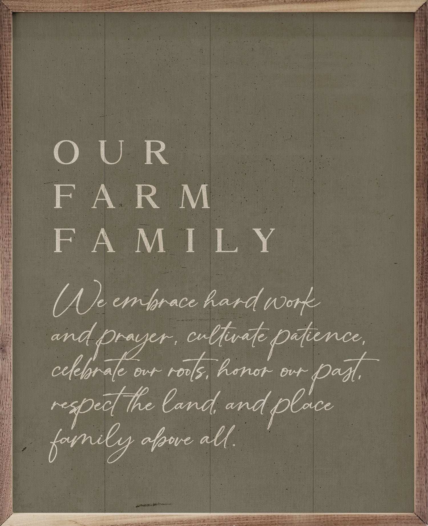 Our Farm Family