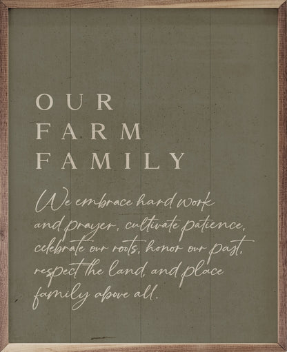 Our Farm Family