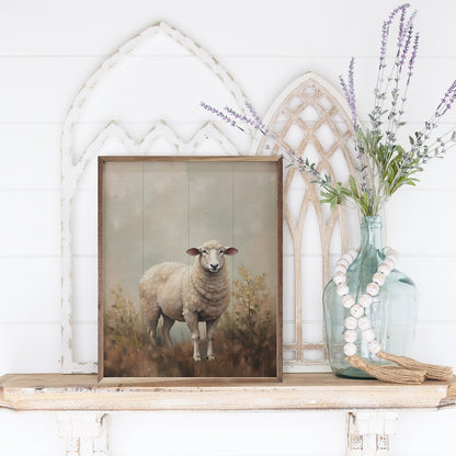 Sheep In The Field