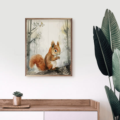 Woodland Animal Squirrel
