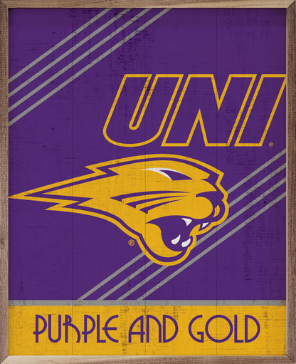 Retro Poster University Of Northern Iowa