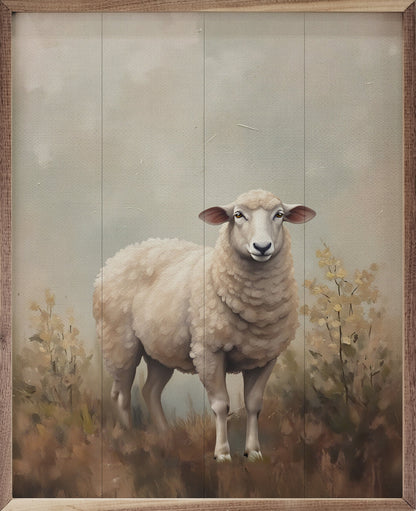 Sheep In The Field