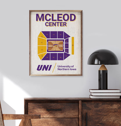 Stadium Seating Basketball University Of Northern Iowa Whitewash