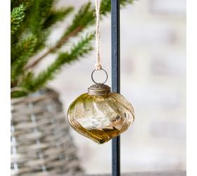 Stripe Gold Ornament