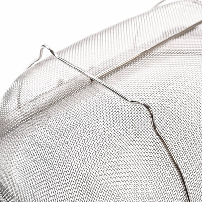 Fox Run Large Stainless Steel Colander, Extendable Handle