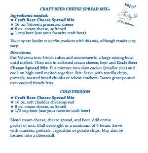 Michigan Craft Beer Cheese Spread