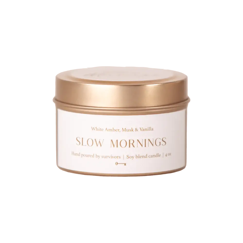 Slow Mornings Travel Tin