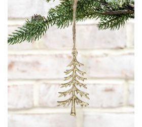 Gold Tree Ornament