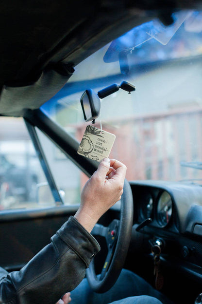 Coconut Sandalwood Car Freshener