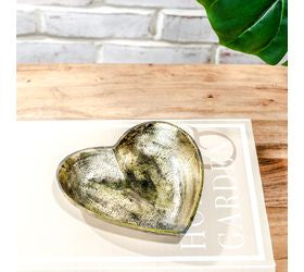 Gold Heart Tray