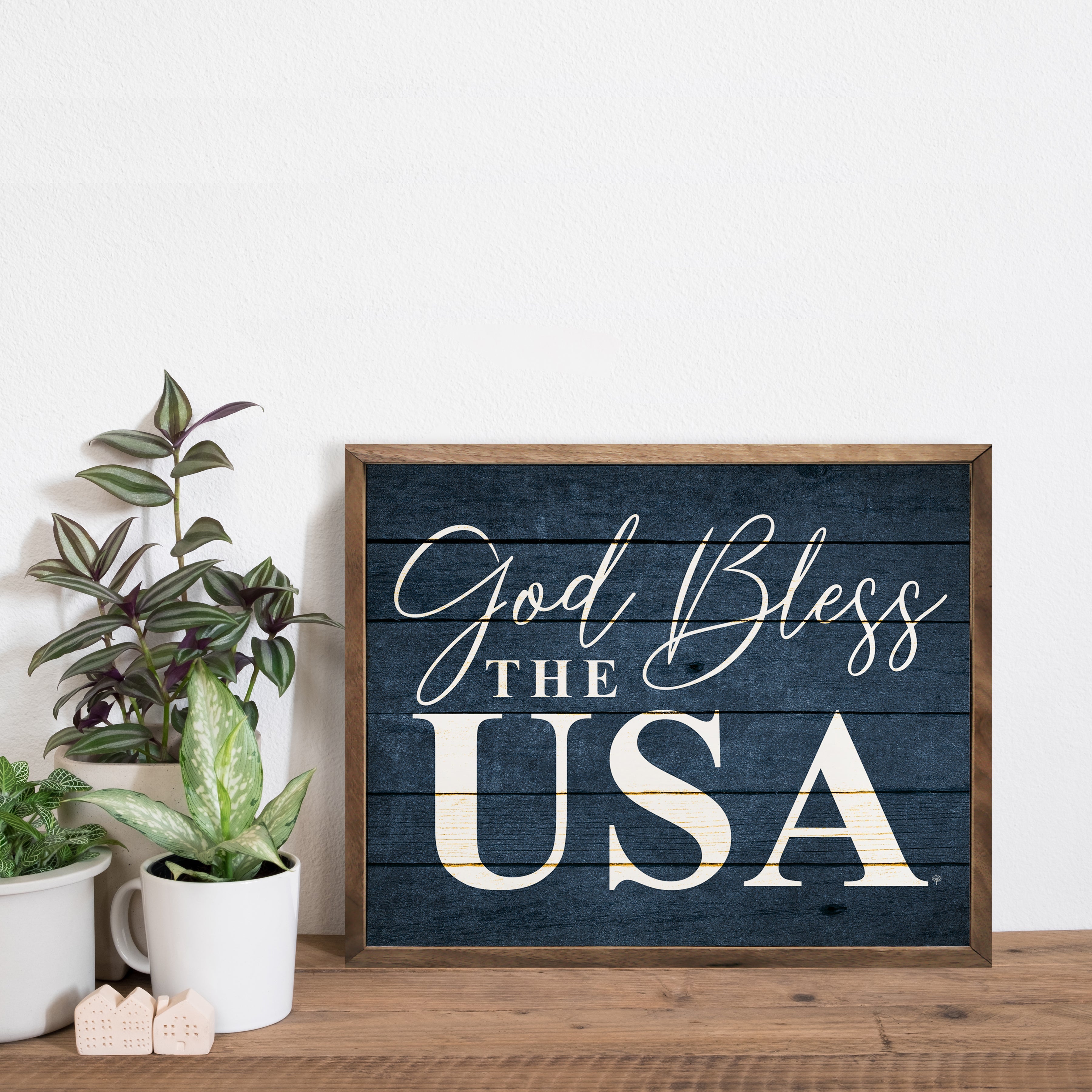 God Bless The USA Blue