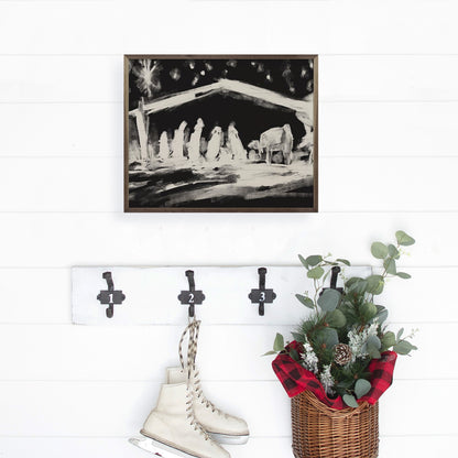 Moody Christmas 1 Nativity By Emily Wood