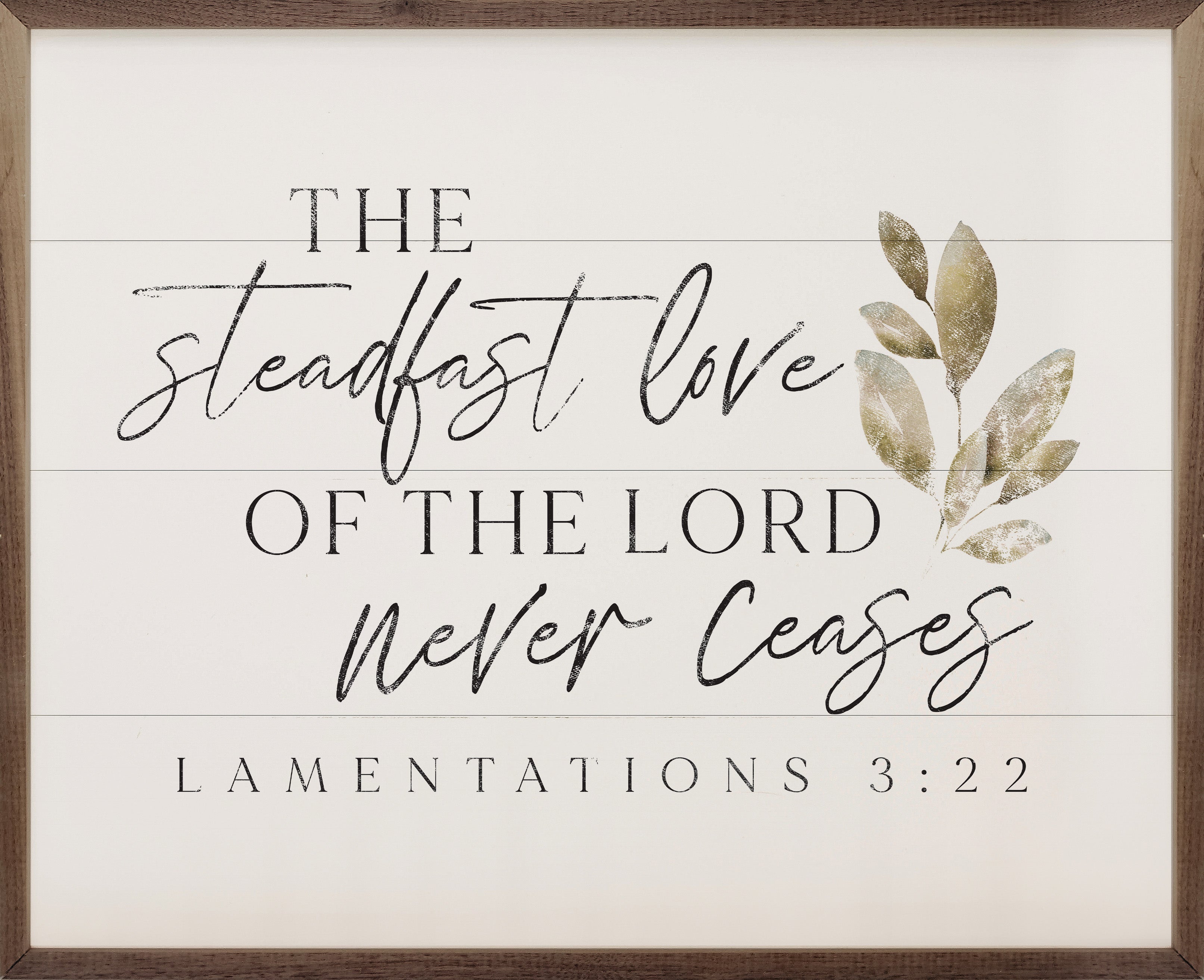 The Steadfast Love White