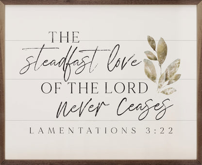 The Steadfast Love White