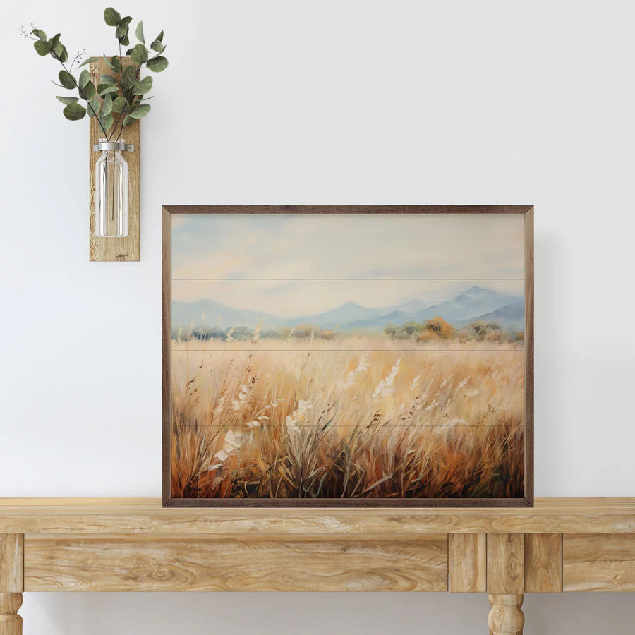 Vast Wheat Field
