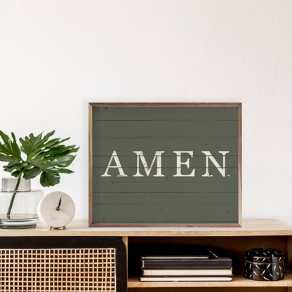Amen Bold Green