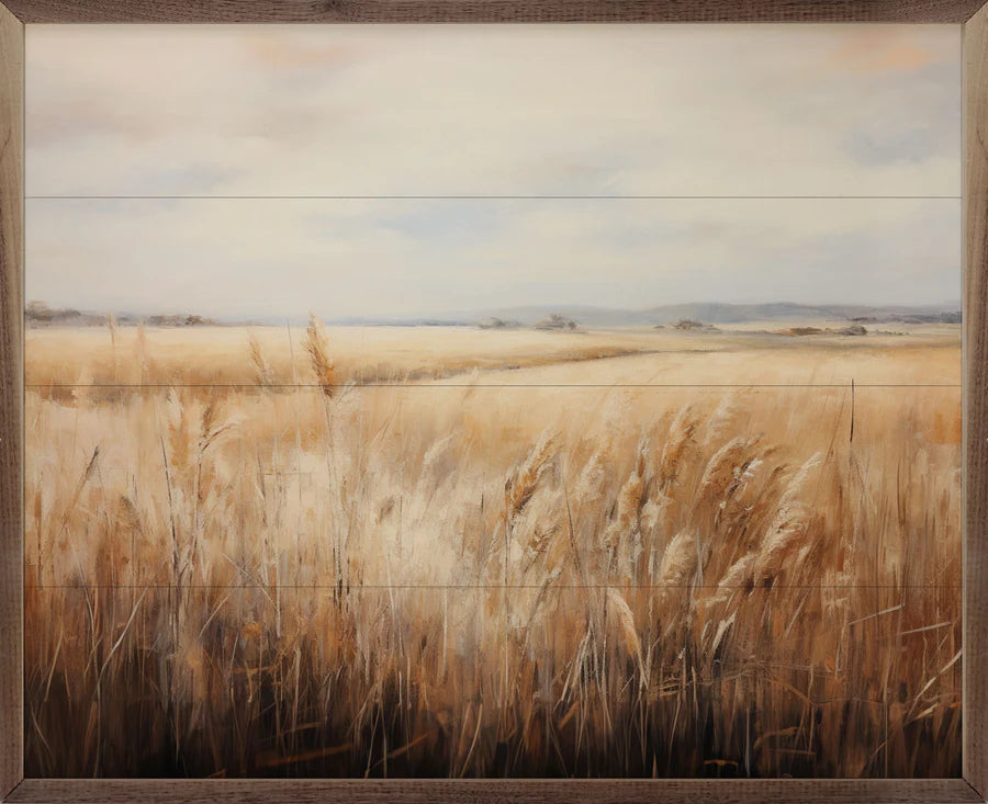 Vast Wheat Field