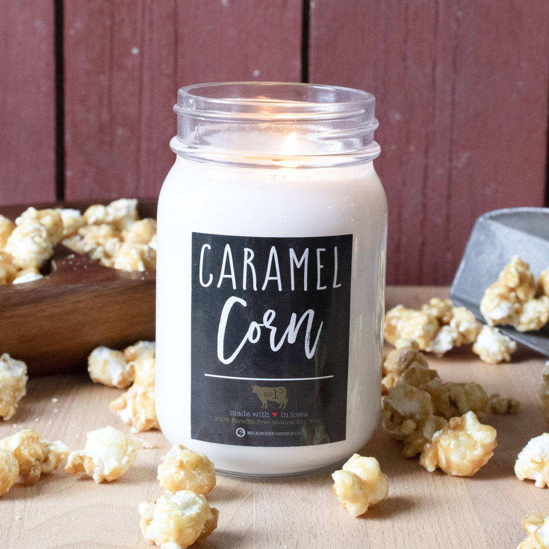 Caramel Corn - 13 oz Mason Jar