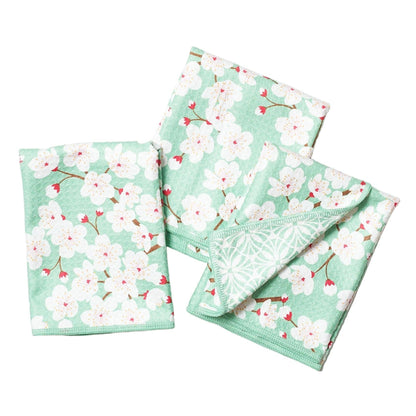 Mighty Mini Towel (Set of 3) Reversible - Cherry Blossom