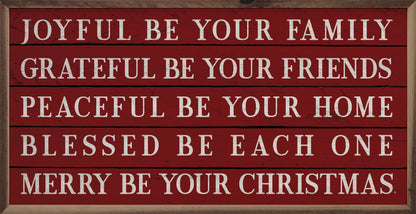 Merry Be Your Christmas Red