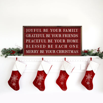 Merry Be Your Christmas Red