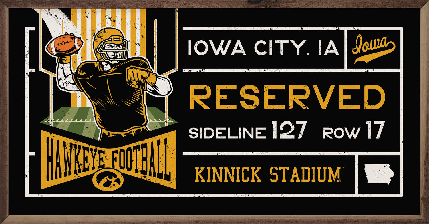 Stadium Ticket University Of Iowa