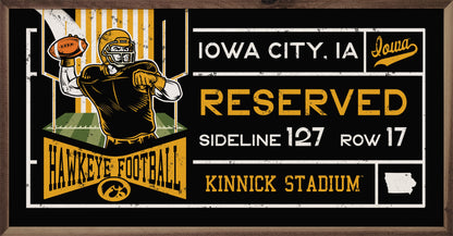 Stadium Ticket University Of Iowa