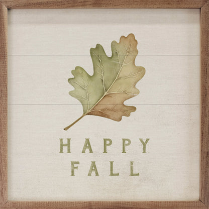 Happy Fall Leaf